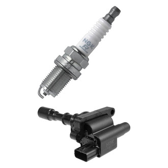 NGK® - Ignition Coil and Spark Plug Kit