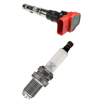 NGK® - Ignition Coil and Spark Plug Kit