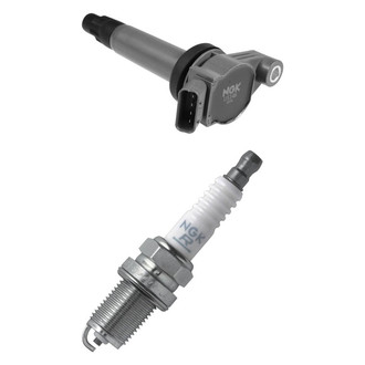 NGK® - Ignition Coil and Spark Plug Kit