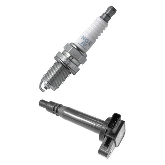 NGK® - Ignition Coil and Spark Plug Kit