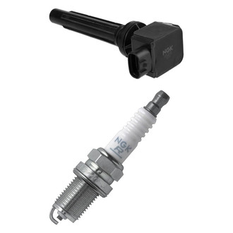 NGK® - Ignition Coil and Spark Plug Kit