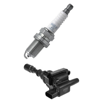 NGK® - Ignition Coil and Spark Plug Kit
