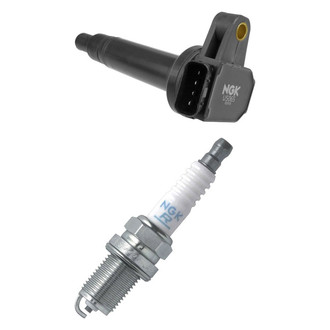 NGK® - Ignition Coil and Spark Plug Kit