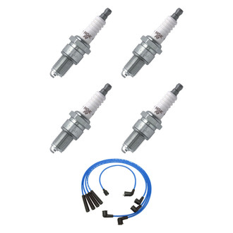 NGK® - Spark Plug Wire and Spark Plug Kit