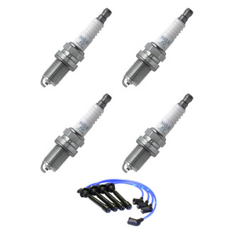 NGK® - Spark Plug Wire and Spark Plug Kit