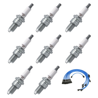 NGK® - Spark Plug Wire and Spark Plug Kit