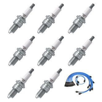 NGK® - Spark Plug Wire and Spark Plug Kit