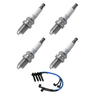 NGK® - Spark Plug Wire and Spark Plug Kit