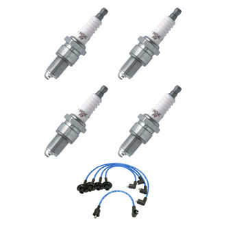 NGK® - Spark Plug Wire and Spark Plug Kit