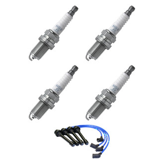 NGK® - Spark Plug Wire and Spark Plug Kit