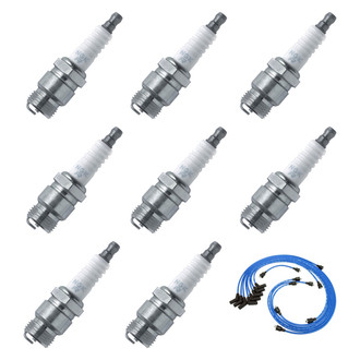 NGK® - Spark Plug Wire and Spark Plug Kit