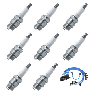 NGK® - Spark Plug Wire and Spark Plug Kit