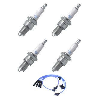NGK® - Spark Plug Wire and Spark Plug Kit