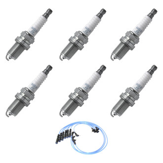 NGK® - Spark Plug Wire and Spark Plug Kit