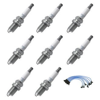 NGK® - Spark Plug Wire and Spark Plug Kit