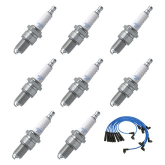 NGK® - Spark Plug Wire and Spark Plug Kit