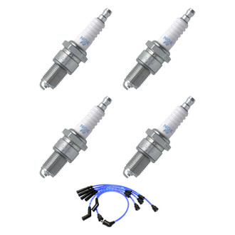 NGK® - Spark Plug Wire and Spark Plug Kit