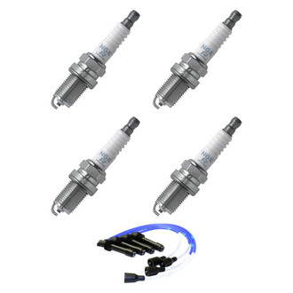 NGK® - Spark Plug Wire and Spark Plug Kit