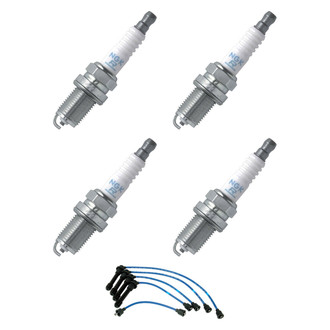 NGK® - Spark Plug Wire and Spark Plug Kit