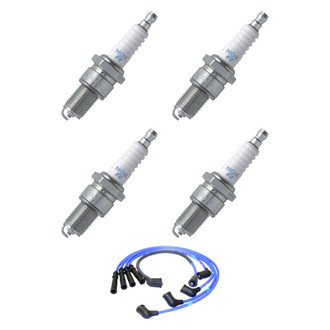NGK® - Spark Plug Wire and Spark Plug Kit