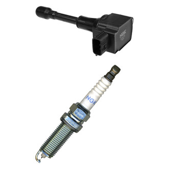 NGK® - 2-Pc Ignition Coil Kit