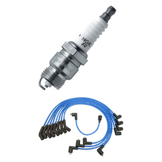 NGK® - 2-Pc Spark Plug Wire Kit