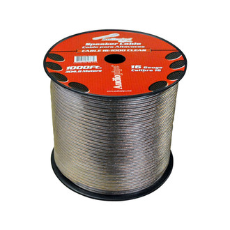 Audiopipe® - 16 AWG 2-Way 1000' Stranded GPT Speaker Wire