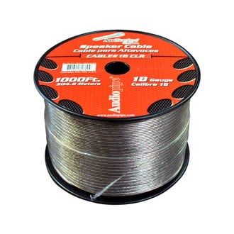 Audiopipe® - 18 AWG 2-Way 1000' Stranded GPT Speaker Wire