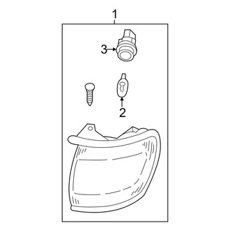 Nissan OE - Front Lamps - Side Marker Lamps (To 12/98)