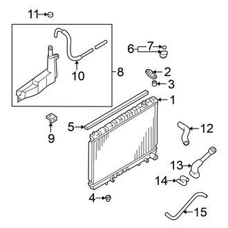 Nissan OE - Cooling - Radiator & Components
