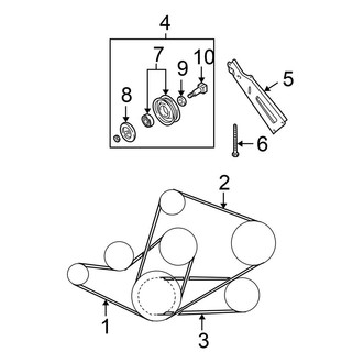 Nissan OE - Cooling - Belts & Pulleys