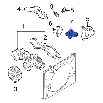Nissan OE - Engine Coolant Thermostat