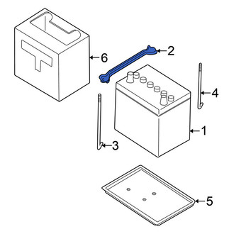Nissan OE - Battery Hold Down