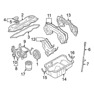 Nissan OE - Engine Parts (To 1/00)