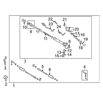 Nissan OE - Steering Gear & Linkage