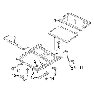 Nissan OE - Roof - Sunroof (To 12/98)