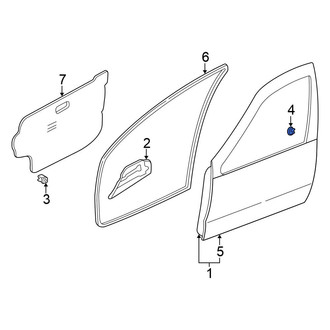 Nissan OE - Rear Floor Plug
