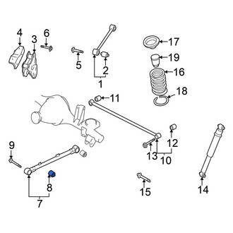 Nissan OE - Rear Lower Forward Suspension Control Arm Bushing