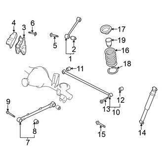 Nissan OE - Rear Suspension - Suspension Components