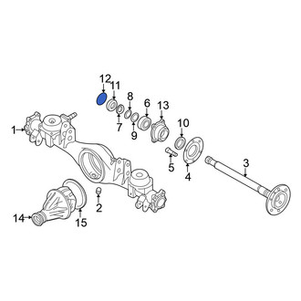 Nissan OE - Rear Drive Axle Shaft O-Ring