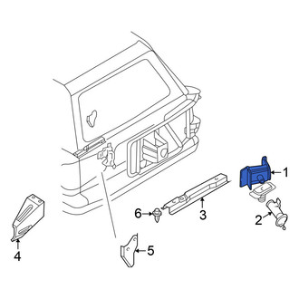 Nissan OE - Spare Tire Carrier