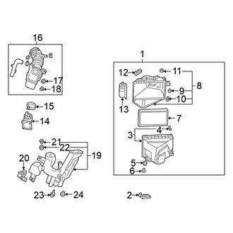 Nissan OE - Engine - Air Intake (From 1/00)