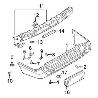 Nissan OE - Fog Light Bolt