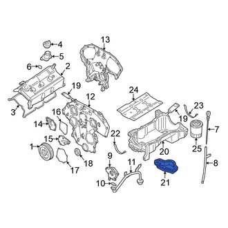 Nissan OE - Lower Engine Oil Pan