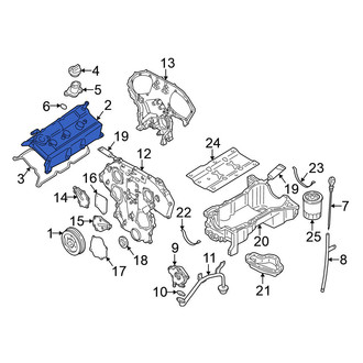 Nissan OE - Left Engine Valve Cover