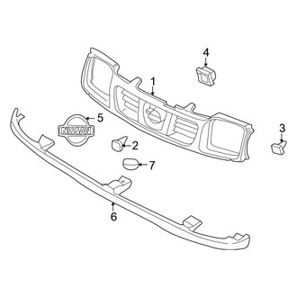 Nissan OE - Grille & Components