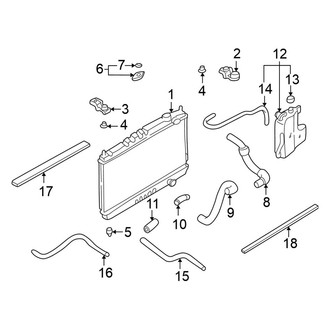 Nissan OE - Cooling - Radiator & Components
