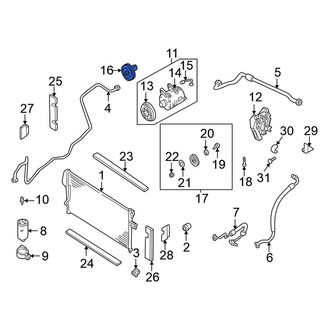 Nissan OE - Accessory Drive Belt Idler Pulley
