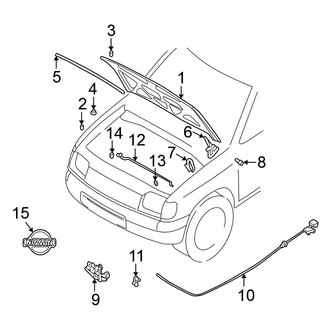 Nissan OE - Hood & Components