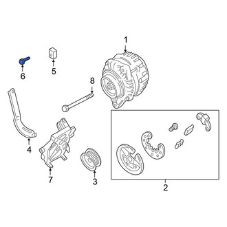 Nissan OE - Alternator Adjusting Bracket Bolt